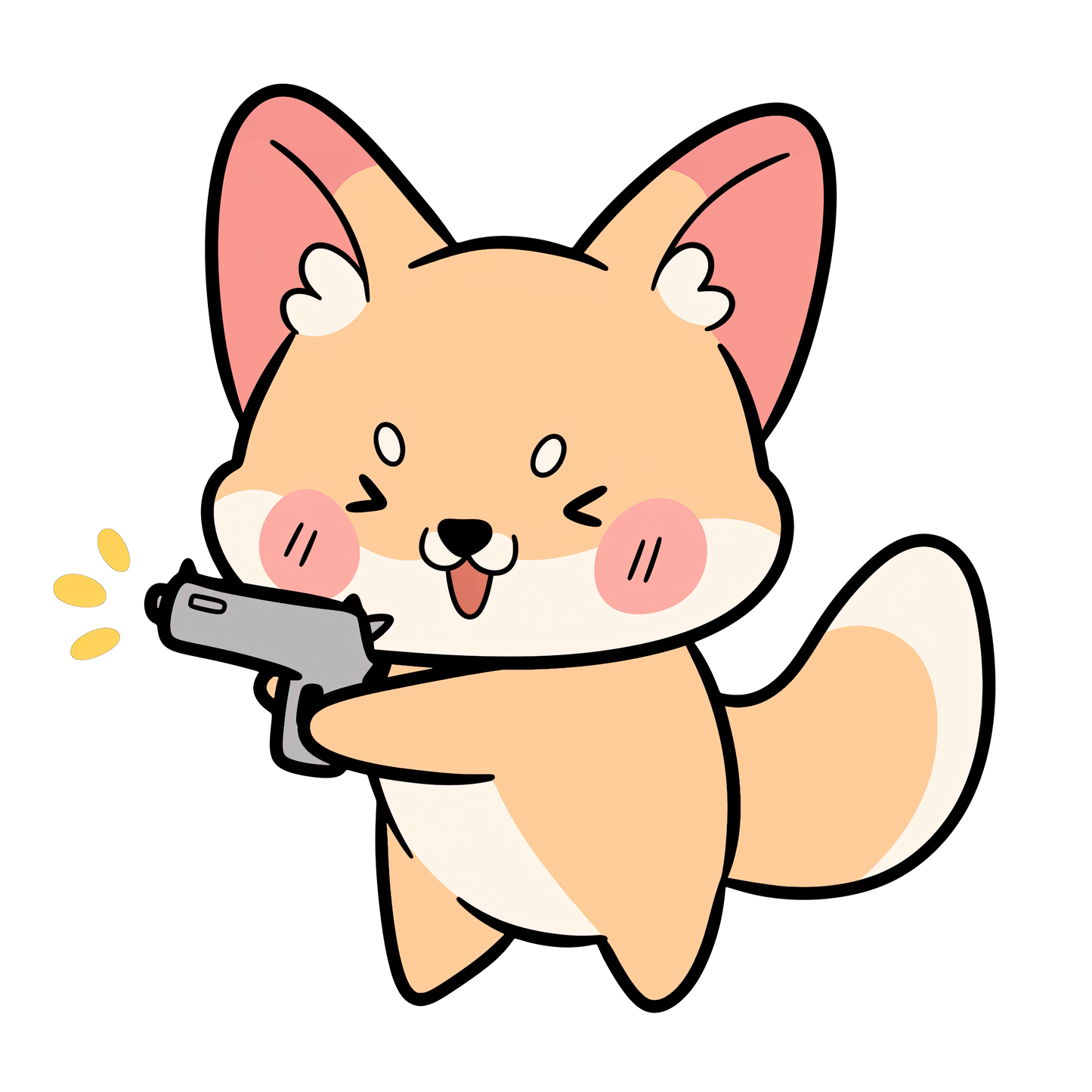 Kawaii Glock Fox