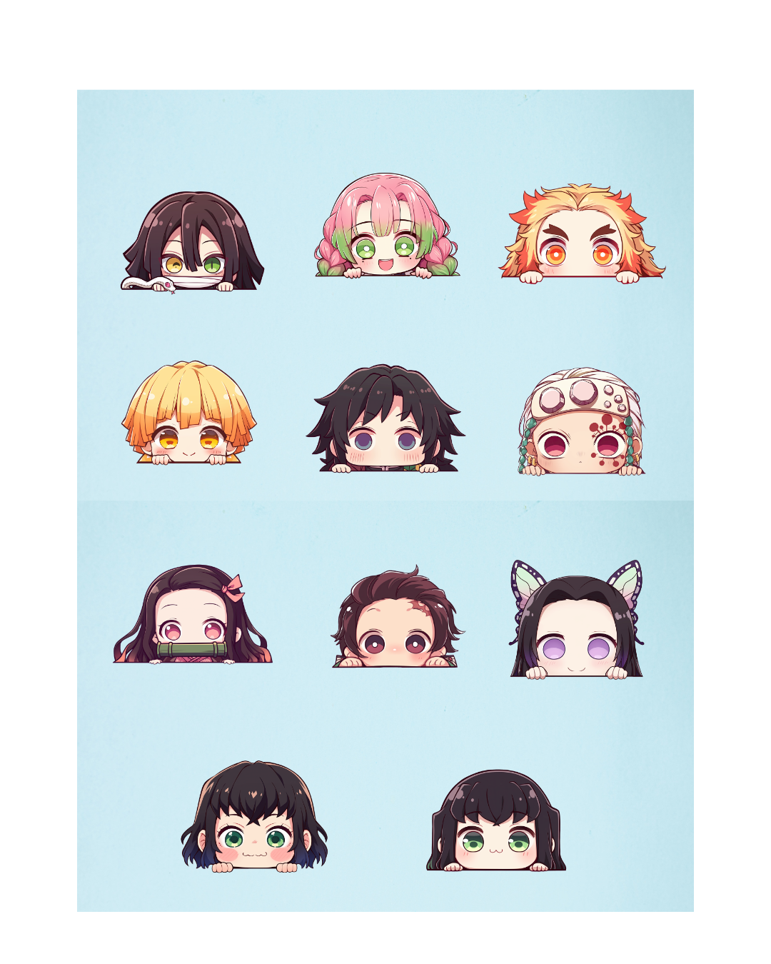 Demon Slayer Peeker Pack