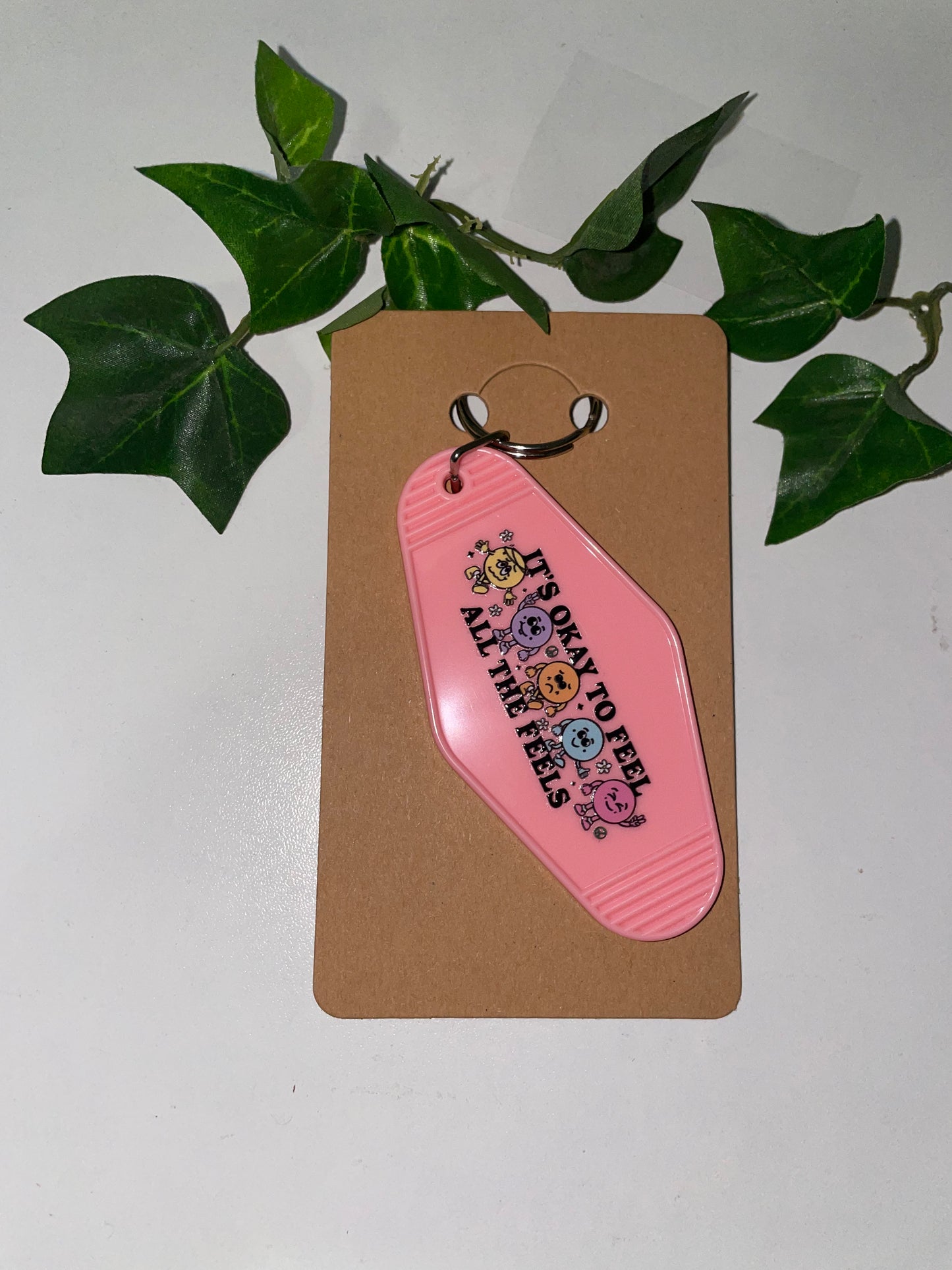 Its Ok To Feel All The Feels Keychain
