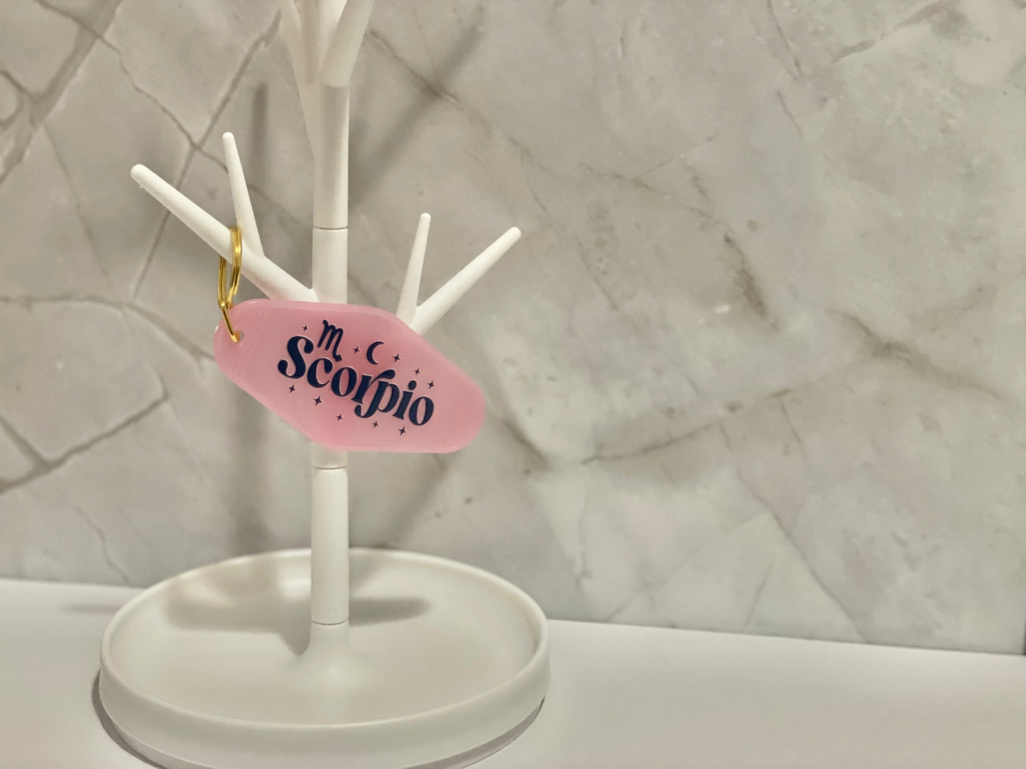 Scorpio Keychain