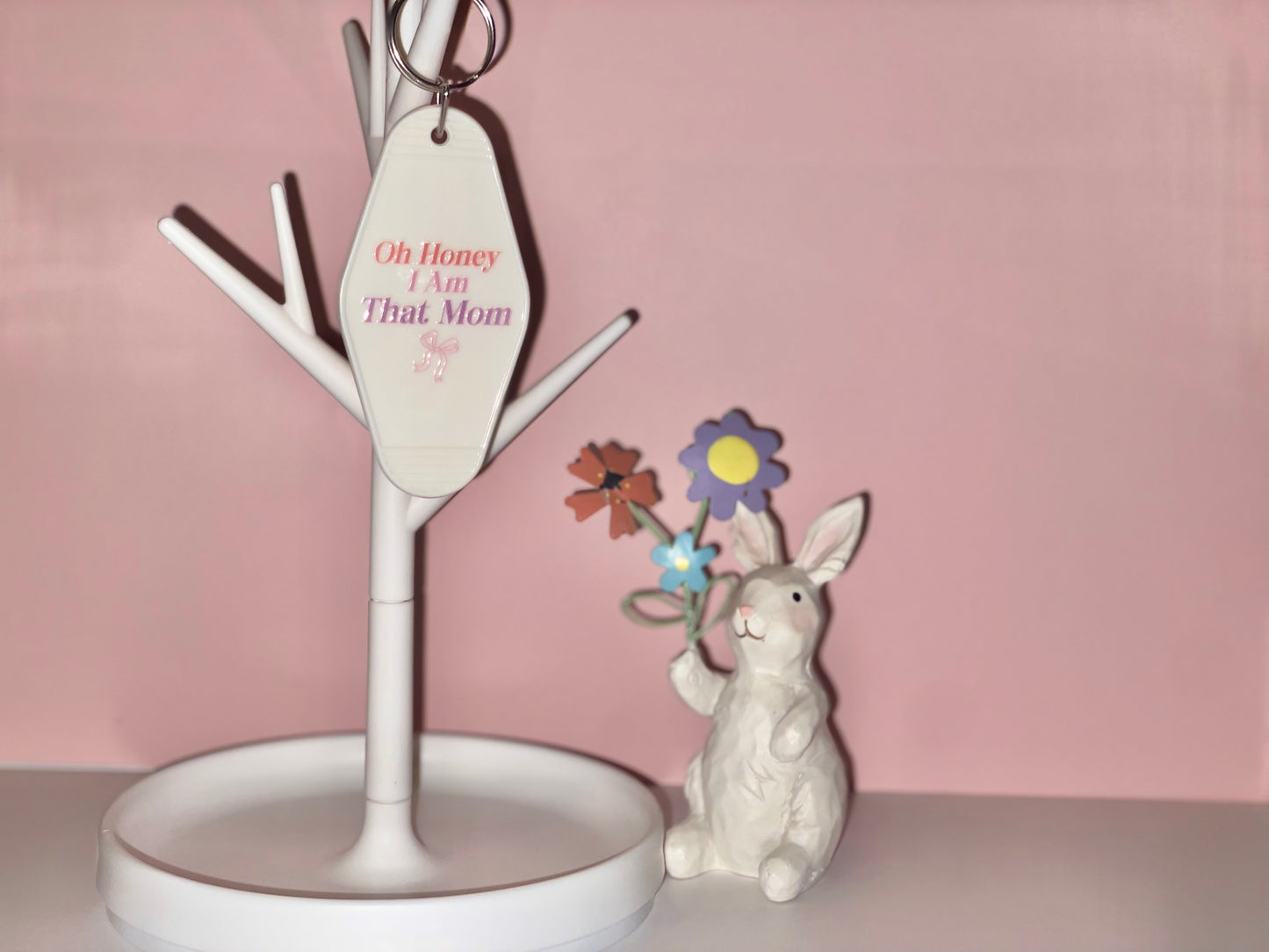 Oh Honey I am That Mom Keychain