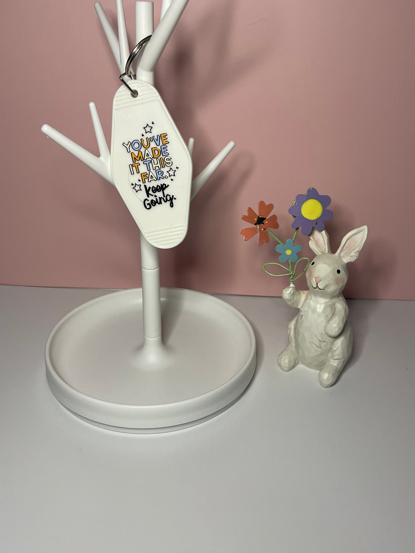 You Made it This Far Keychain