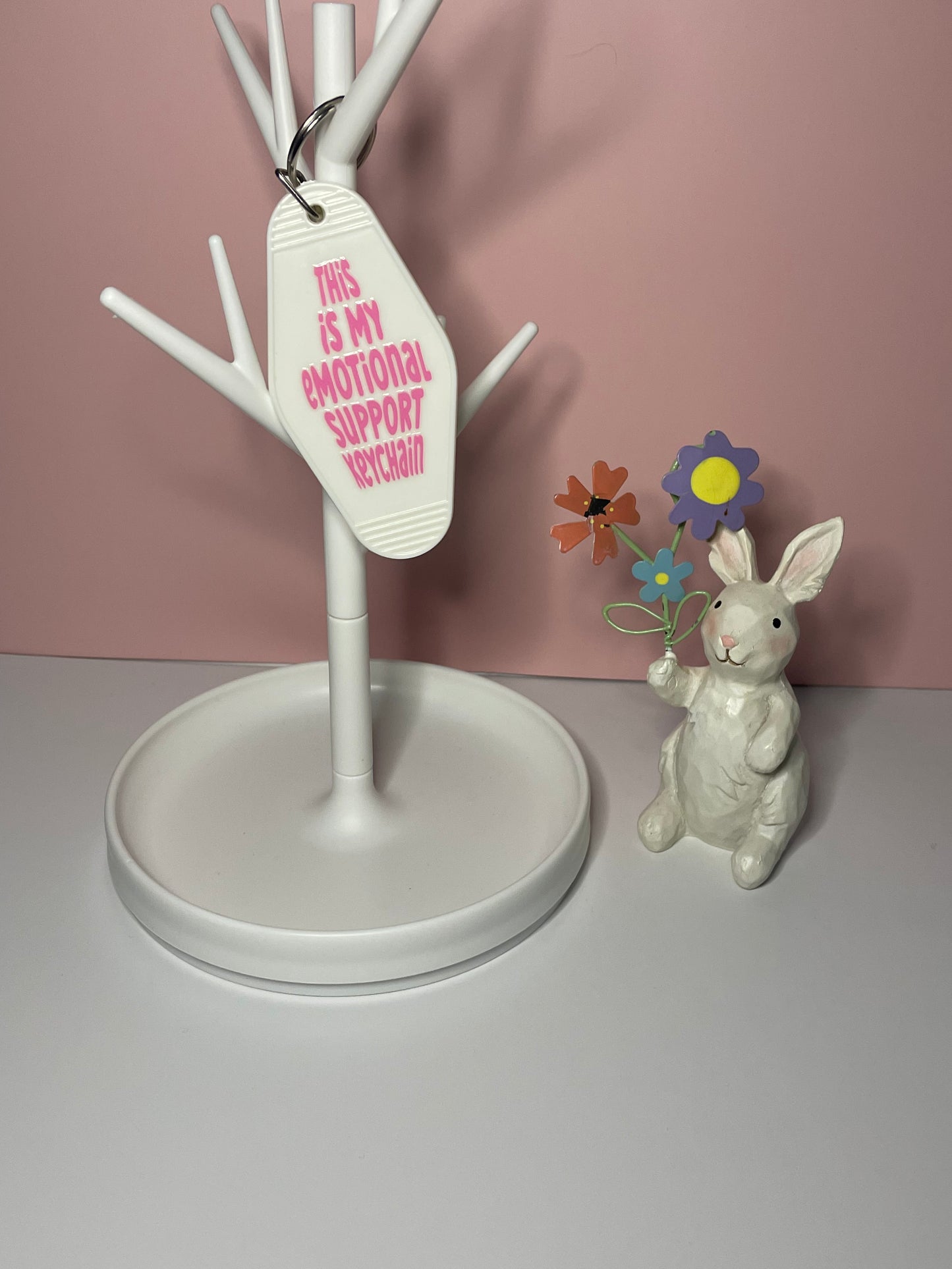 Emotional Support Keychain