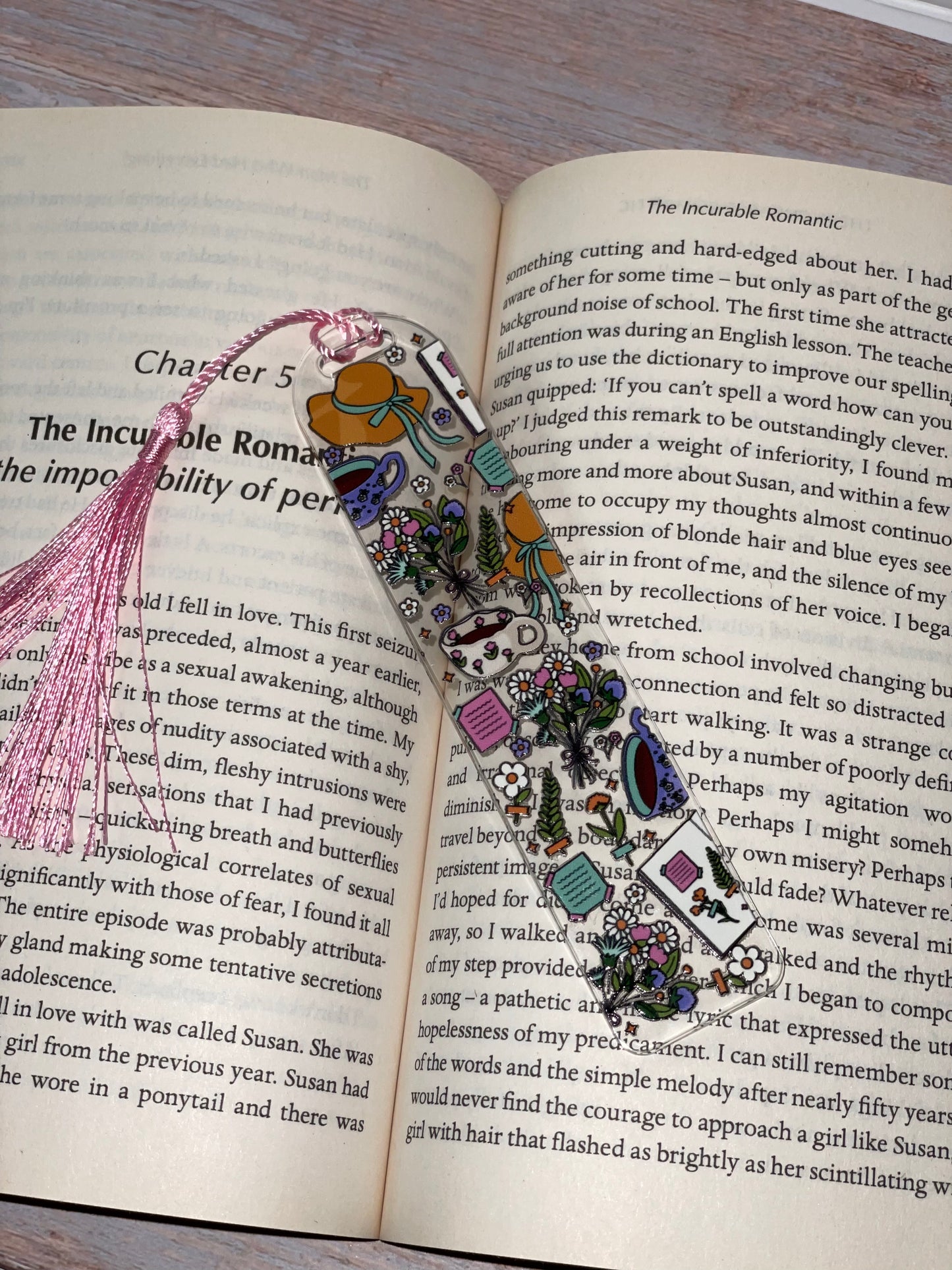 Tea & Wildflowers Bookmark