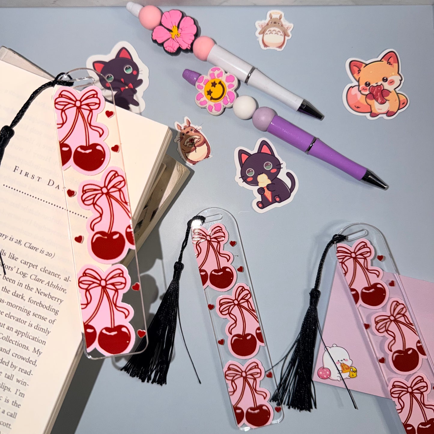 Cherry Bookmark