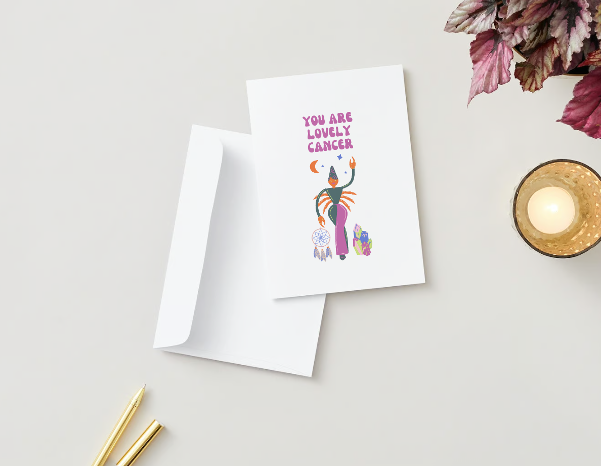 Cancer Birthday Card
