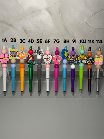 Charmed Beaded Pen (1A-12X)