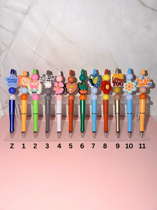 Charmed Beaded Pen (Z-35)