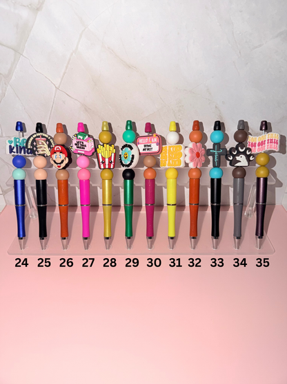 Charmed Beaded Pen (Z-35)