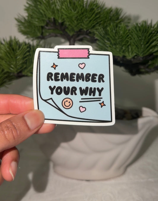 Remember Your Why