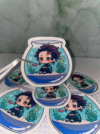 Tanjiro Fish Bowl