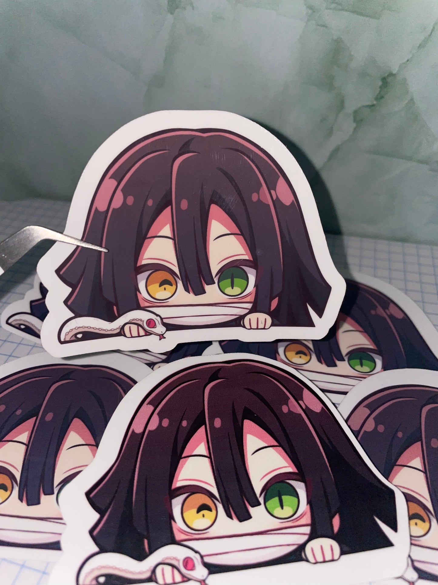 Demon Slayer Iguro Peeker