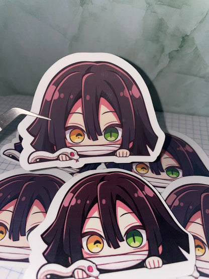 Demon Slayer Iguro Peeker