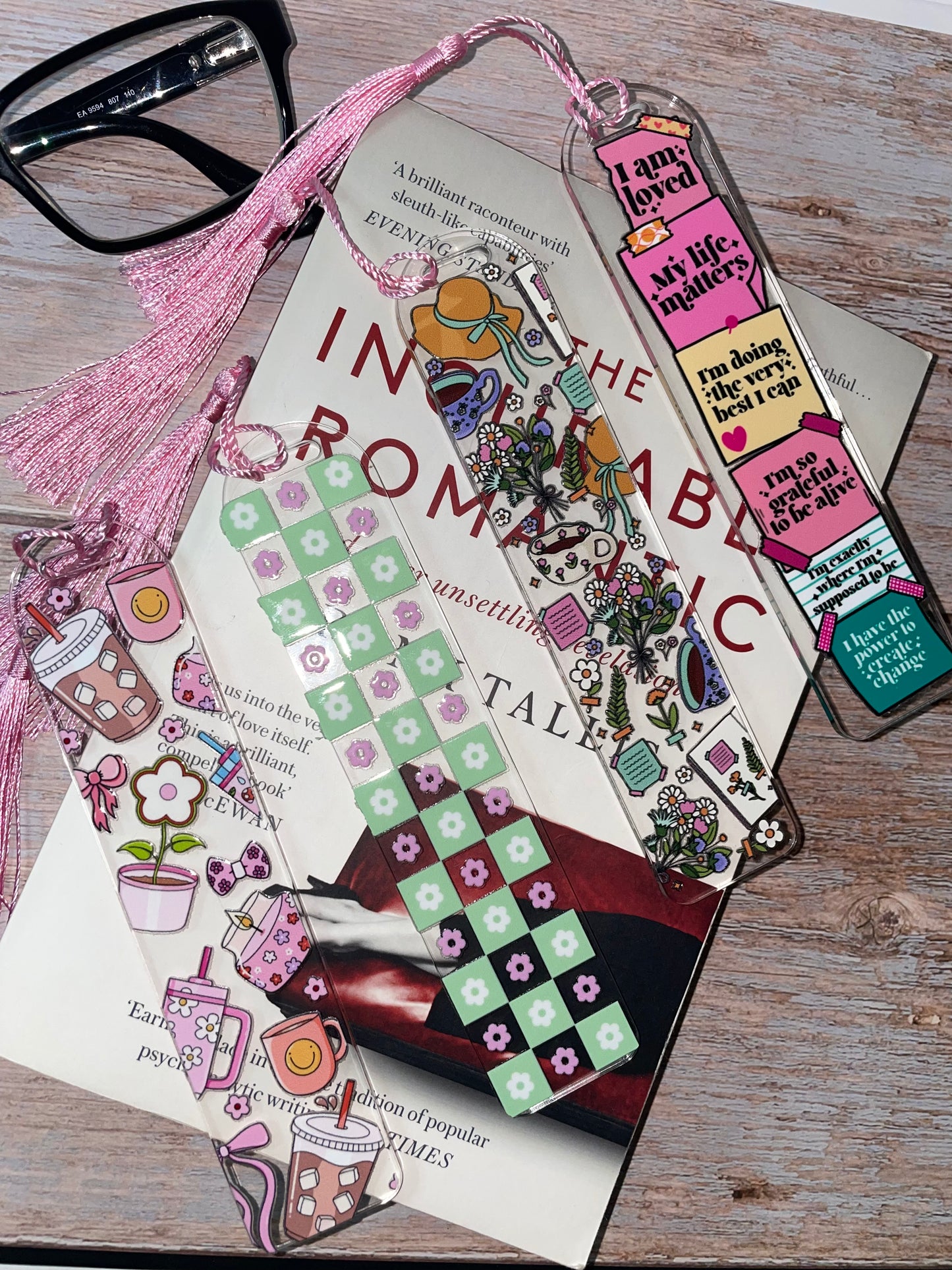 Tea & Wildflowers Bookmark