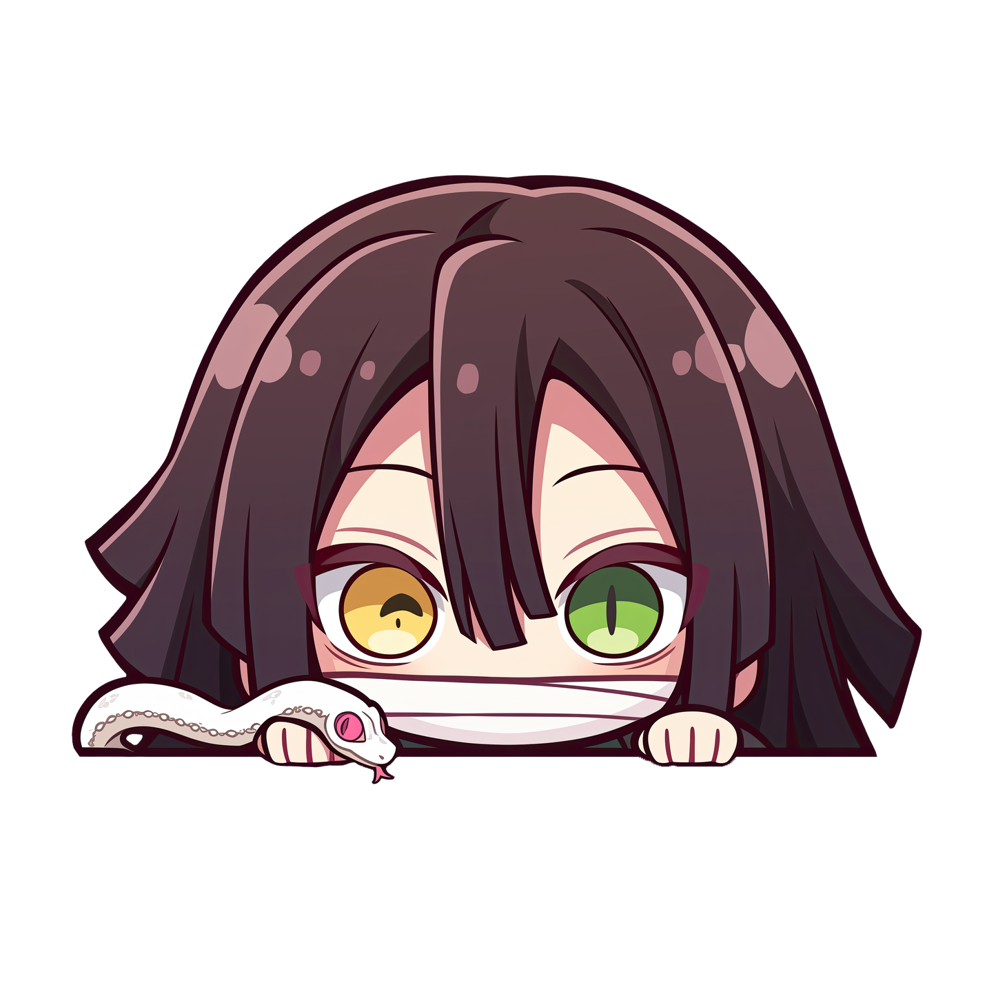 Demon Slayer Iguro Peeker