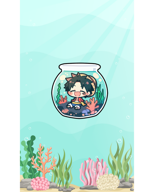 Luffy Fish Bowl